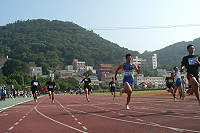 九五縣運田徑賽開跑－全力衝刺起飛　追逐榮耀。（圖與文：陳鵬雄、陳其敏、陳志銘、曹重偉）