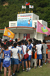 擁抱歡笑淚水　相約九七再見－九五年縣運大會閉幕。（圖與文：陳其敏、陳志銘、曹重偉）