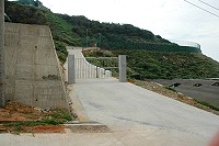 　東引鄉垃圾掩埋場及外圍道路更新工程已經全部完工。（圖／文：陳其敏）