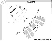 　「優人神鼓」今晚七時三十分於南竿福澳運動場登場；縣府公佈場地配置圖，提醒來賓儘早入場及定位，維持演出水準與現場秩序。（圖／文：曹重偉）