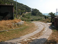 北竿北海遊憩區內的戰備車轍道明年要全面整修。（圖／文：陳鵬雄）