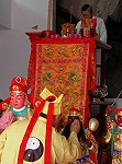 　東引「白少爺廟」神尊舉行開光點眼。（圖／文：陳其敏）