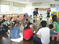 　敬恆附幼舉辦外籍配偶子女親職教育活動。（圖／文：陳樂團）