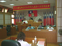 　莒光鄉代會第八屆第一次定期大會開議。（圖／文：陳樂團）