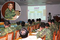 馬防部日前舉辦「九十五年基層部隊主官(管)軍法教育座談會」,副指揮官吳將軍強調應建立「依法行政、依法行事」之正確法治觀念,並落實於部隊的領導統御。(圖/文:劉家興)