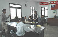南竿鄉民代表會定期會進行鄉政總質詢。(圖/文:陳其敏)