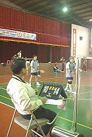 本縣羽球代表隊單打成績突出,雙打未能佔上風。(圖:離島聯運會提供)