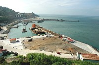 　東引漁港海埔新生地實景。（圖／文：陳其敏）
