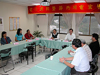 　讓南竿村長們了解珠山電廠興建進度，金馬工務所特舉辦電力建設說明會。（圖／文：曹重偉）