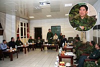 為建立地區情治單位良好的互動平台,馬防部日前舉辦協力國軍軍紀案件座談會,指揮官張中將於致詞中除感謝地區各單位共同維護地區安全,並期許馬祖軍檢警調能透過本次會議召開,建立綿密的互動網路,消彌危安因素於無形。(圖/文:紀宏曄)