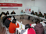 　縣府環保局邀集各鄉及軍方環保人員召開「國家清潔週工作會議」，敲定各鄉國清週實施日期及春節垃圾停止清運日期。（圖／文：曹重偉）
