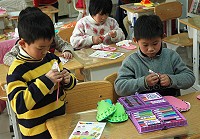 　東引國小規劃才藝輔導課程，充實小朋友寒假生活。（圖／文：陳其敏）