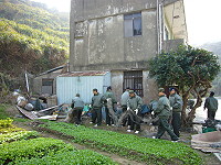 東引國清週工作,駐軍投注許多努力。(圖/文:陳其敏)