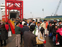 　年假期間空中交通數度停擺，臺馬輪如預期扛起重任，輸運超過千位旅客往返台馬之間。（圖／文：曹重偉）