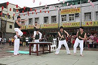 馬防部春節活動翦影。(圖與文：劉家興)