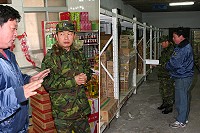 政戰主任視導九五二營站　圖與文：劉家興