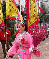 兩岸媽祖同遶境　連江馬祖齊沸騰　圖與文：曹重偉