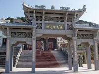 莒光威武陳元帥新廟竣工,莊嚴典雅。(圖:威武陳元帥廟宇重建委員會提供)