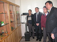 　芹壁村『碧蛙館』昨天正式開館，館內有數百件青蛙收藏品，值得一遊。（圖／文：陳鵬雄）