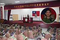馬防部張指揮官日前於行車安全大會中表示,唯有落實安全教育、紀律管制,以及確遵行車規定,方能達成「零車禍、零傷亡」目標。(圖/文:劉家興)