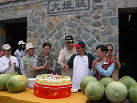 　北竿文協慶祝十一週年，首度前進大坵慶生。（圖／文：陳鵬雄）