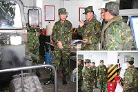 　指揮官視導二級廠（圖與文：劉家興）