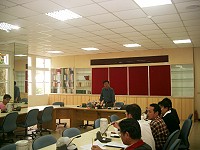　縣府召開五月份管線協調會議，就齊挖齊補的落實，邀集管線單位、施作承商與鄉公所討論。（圖／文：邱竟瑋）