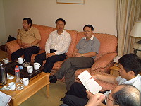 縣政府與馬尾政府完成湄州進香回程交通作業協調事宜。(圖:縣政府交通局提供)
