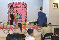　敬恆附幼親子歌唱大賽歡樂開唱。（圖／文：陳樂團）