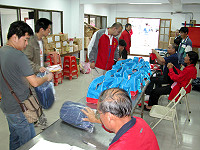 　「媽祖回娘家」湄洲進香團活動進入整裝待發階段。（圖／文：曹重偉）