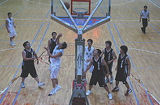 　福澳金億得分破百，以43分之多大勝科士威。（圖／文：陳其敏）