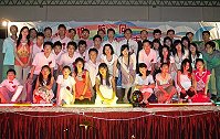 東引國中小25位畢業生在眾人的祝福聲中,繼續迎向光明人生。(圖/文:陳其敏)