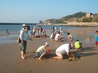 　2007莒光花蛤節本週以沙雕競賽主題週登場。（圖／文：林冰芳）