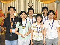 馬中得獎學生與指導教師合影。(圖:聯合新聞網)
