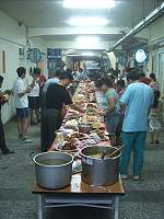圓滿結束年度兩大活動,東莒鄉親齊聚犒賞自己的辛勞。(圖/文:林冰芳)