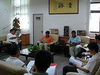 　議長陳振清召開程序委員會，確認十月二十五日召開第四屆第四次定期大會。（圖╱文：劉秋月）