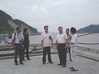 　為加強小三通服務範圍及簡化相關流程，縣府交通局局長劉德全、港務處處長林長青等人，進行為期五天的大陸地區小三通港務作業考察。（圖：交通局提供）