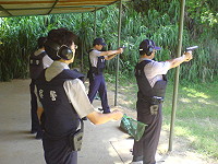 　警政署「第一屆全國警察應用技能競賽」大會明天登場，連江縣警察局做好準備要勇奪佳績。（圖╱文：劉秋月）