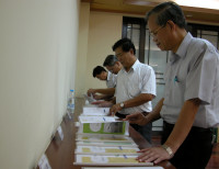 　了解地區役政管理情形，內政部役政署專門委員黃忠和一行專程來馬執行役政業務督訪工作。（圖／文：曹重偉）
