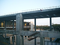 　馬祖高中新建教學行政大樓，整體結構已完成。（圖／文：邱竟瑋）