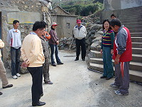 　莒光鄉民代表會定期大會，進行鄉政考察。（圖：莒光鄉代會提供）
