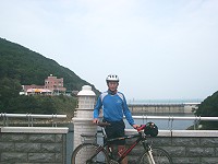 　騎自行車讓我保持體力，沒有衰退－李金龍。（圖／文：邱竟瑋）