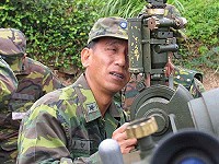 　莒指部指揮官視導聯信253號操演 。（圖／文：馬防部訊）