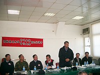 　福澳郵政及電信大樓用地協調會，由交通部次長何煖軒主持。（圖／文：邱竟瑋）
