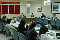 　配合全國私劣菸酒大掃蕩，縣府召開本年度私劣菸酒查緝會報。（圖／文：曹重偉）