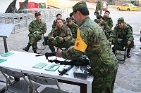 北高地區軍官團教育（Ｔ91步槍換裝訓練）　圖與文：楊政穎