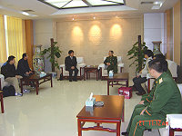 縣府觀光、交通局長代表縣長拜會福建省台辦、福州市台辦及馬尾區。(圖:連江縣觀光局提供)
