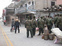 　北竿國清週計畫成果豐碩，各村清出大量大型垃圾。（圖／文：陳鵬雄）