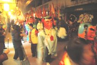 　東引鄉「十八暝」遊燈遶境活動，整個南澳地區為之沸騰。（圖／文：陳其敏）