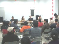 　解決交通問題，鄉代會邀請民眾進行面對面座談會。（圖／文：林冰芳）　